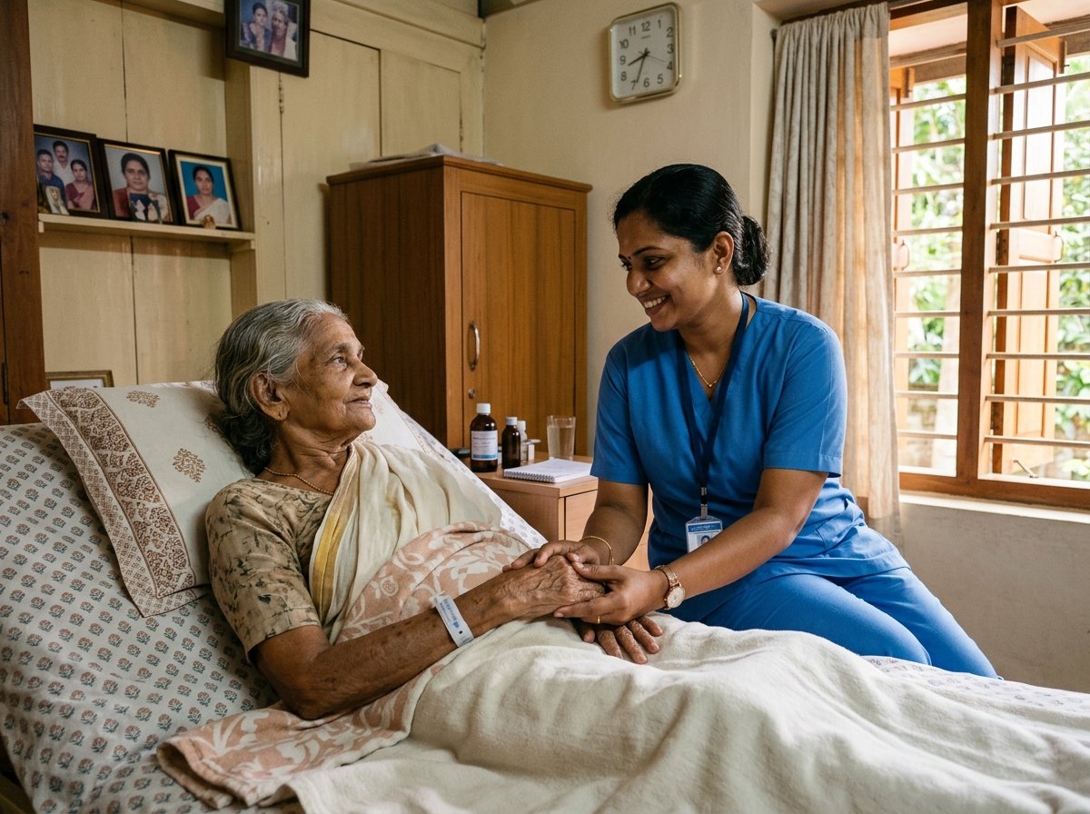 Compassionate patient care at home in Kerala